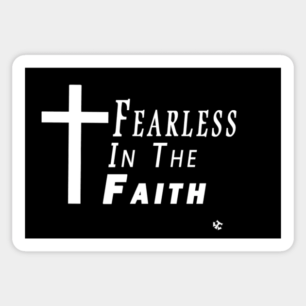 "Fearless in the Faith" (The Twoot Channel) Sticker by Twooten11tw